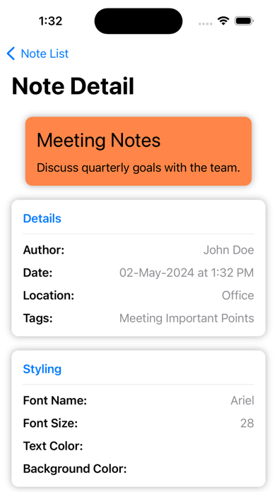 Private Notes Locker - Thuan Screenshot