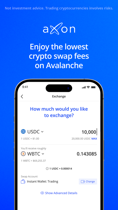 Axon: DeFi Buy & Sell Crypto Screenshot