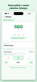 Calorvisor: AI Calorie Counter screenshot