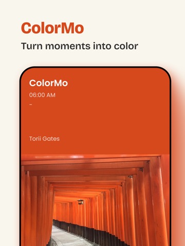 ColorMo - Moments in Colors iPad screenshot 1