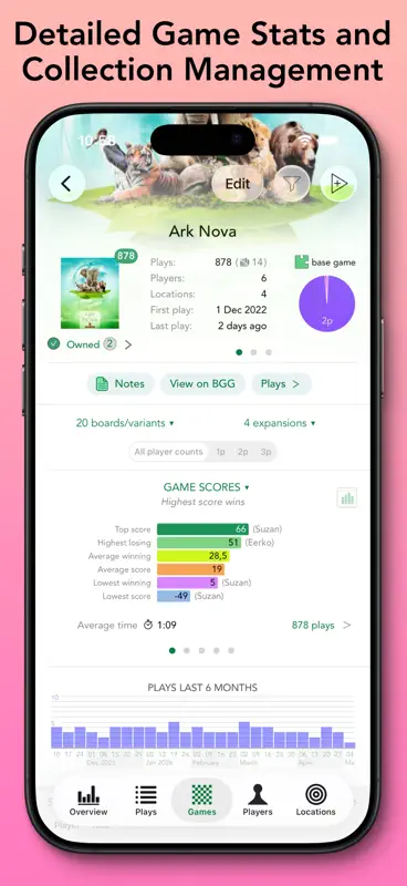Board Game Stats screenshot 2 of 10