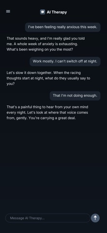 AI Therapy: Talk It Through Screenshot 2 of 3