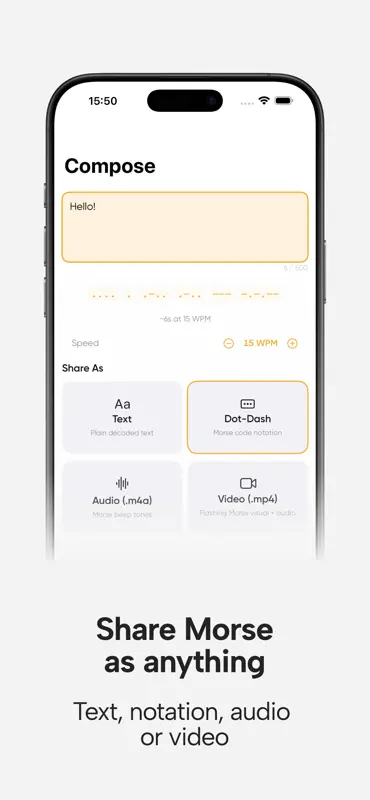 Dits & Dashes – Morse Code screenshot 4 of 6