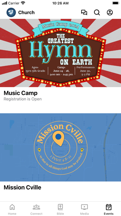 Collinsville Church of Christ Screenshot
