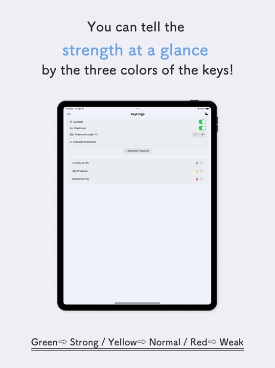 KeyForge Password GeneratorApp screenshot-3
