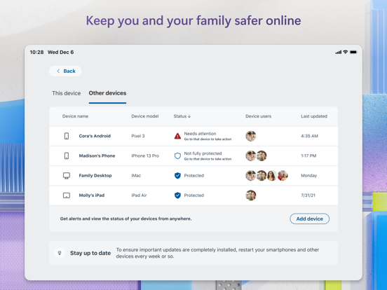 Microsoft Defender: セキュリティ iPad screenshot 2