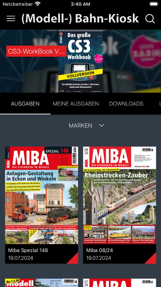 #1. (Modell-)Bahn-Kiosk (iOS) 由: GeraMond Verlag GmbH