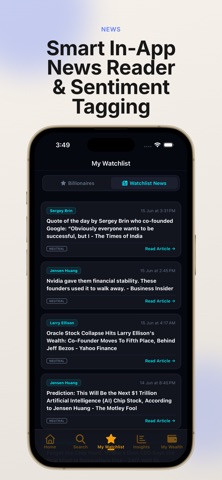 Billionaire Tracker: Net Worth Screenshot 6 of 6
