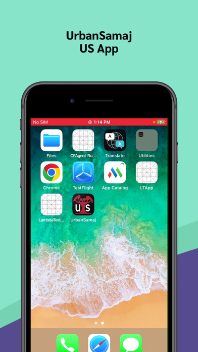 Screenshot 1 of UrbanSamaj App