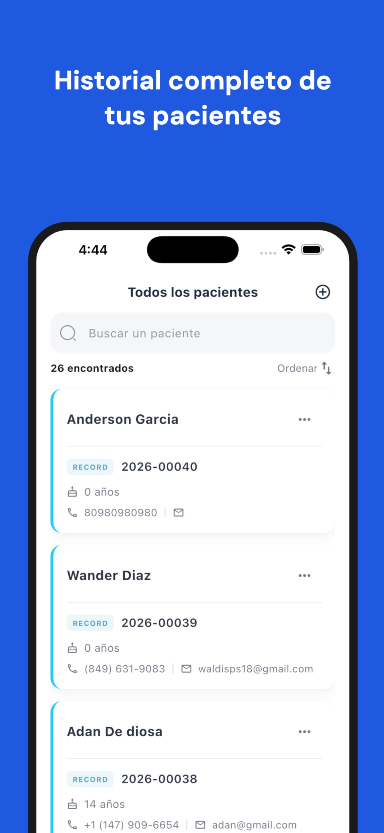 Screenshot 5 of Historia Clínica Lite