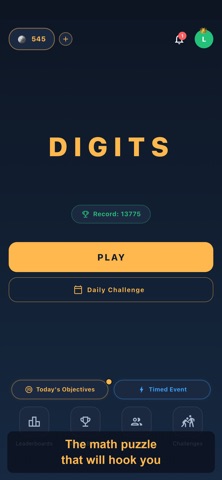 Digits - Number Challenge screenshot 1