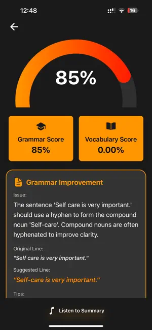 VocabFalcon screenshot 2