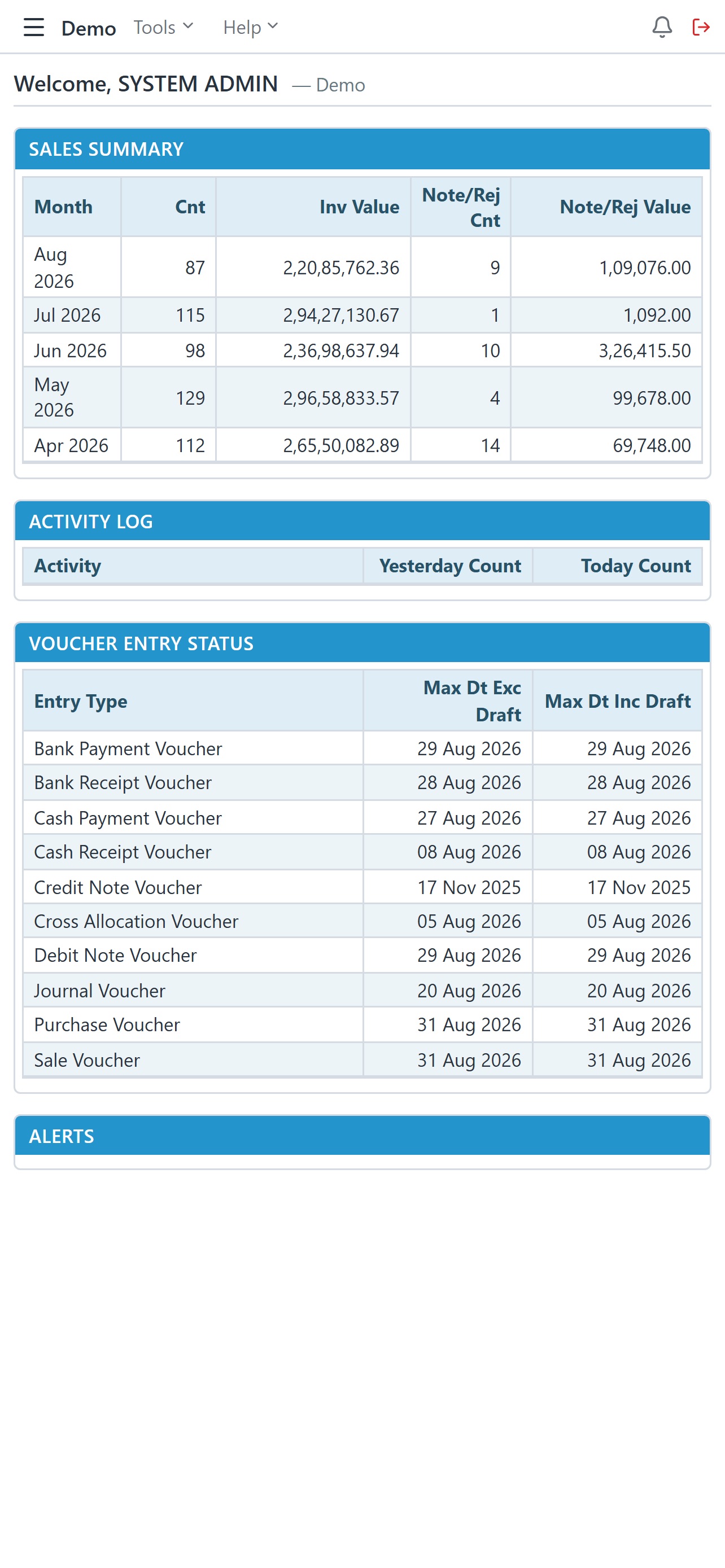 Screenshot 4 of vERP