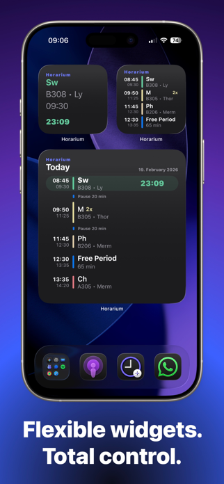 Horarium - Timetable for Untis Screenshot 2 of 7