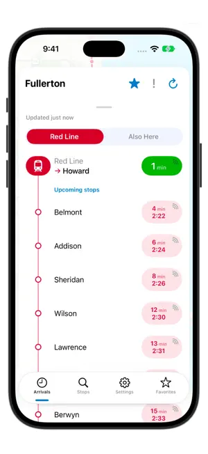 Transit Stop: CTA Tracker. screenshot 2