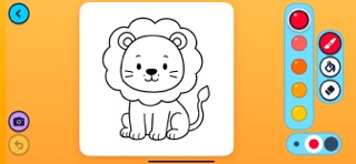 ColorKiddo: Kids Coloring Book iPhone screenshot