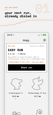 Dagg: Run Coach Screenshot 1 of 5