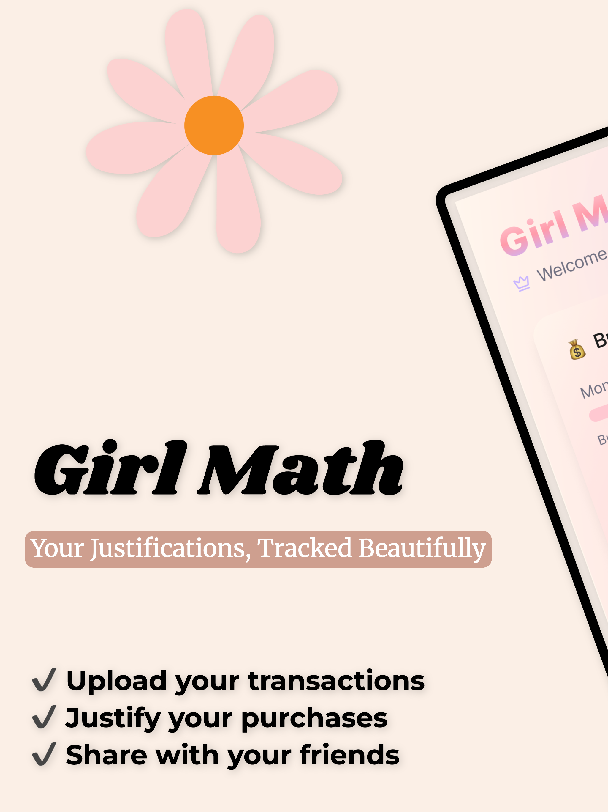Girl Math: Budget & Justify