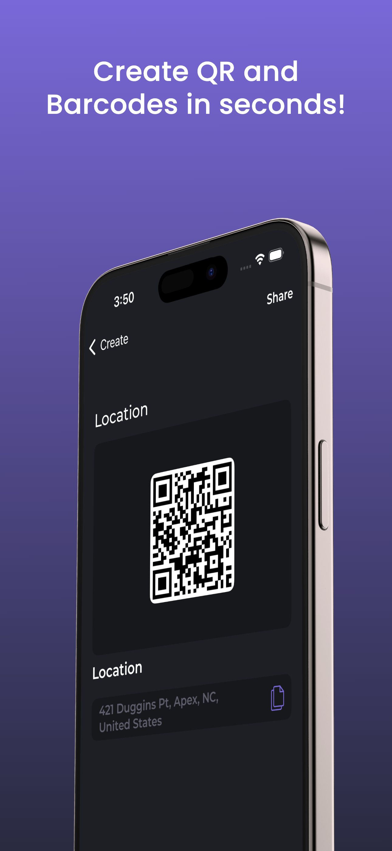 QR Code Generator: Create Scan