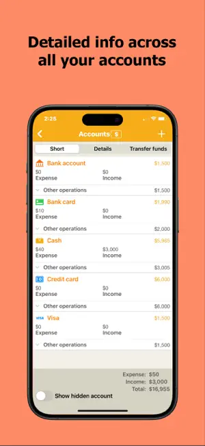 Home Bookkeeping. Finance screenshot 2