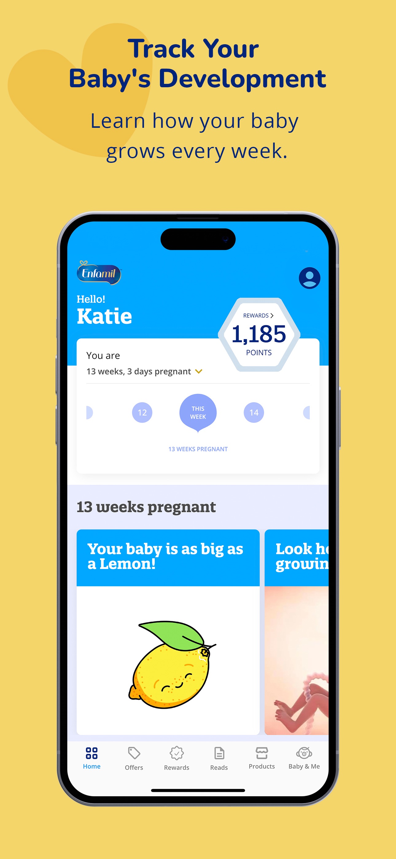 Enfamil: Baby Rewards Tracker® screenshot 1