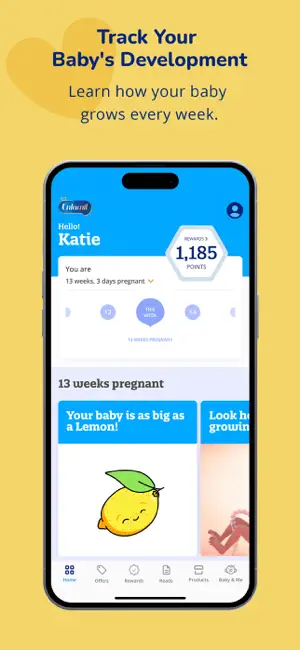 Enfamil: Baby Rewards Tracker® iPhone screenshot 1
