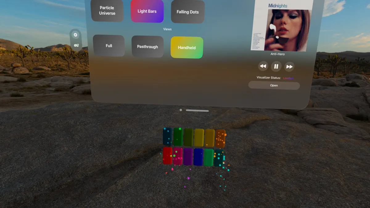 Spatial Music Visualizer screenshot 1