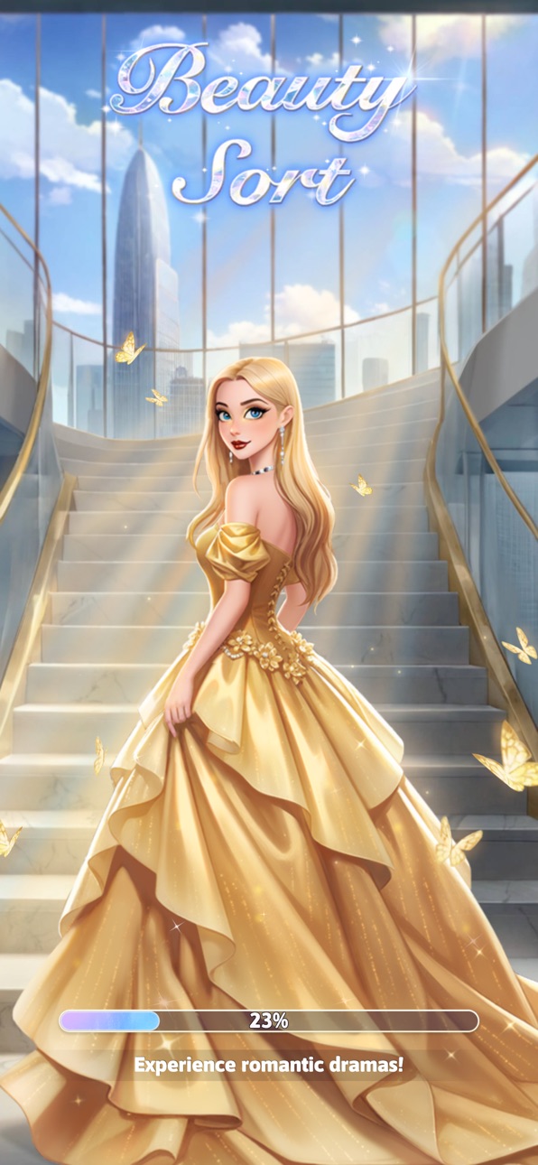 Beauty Sort : Makeover Story iOS Mod IPA screenshot 1 - iOS game interface