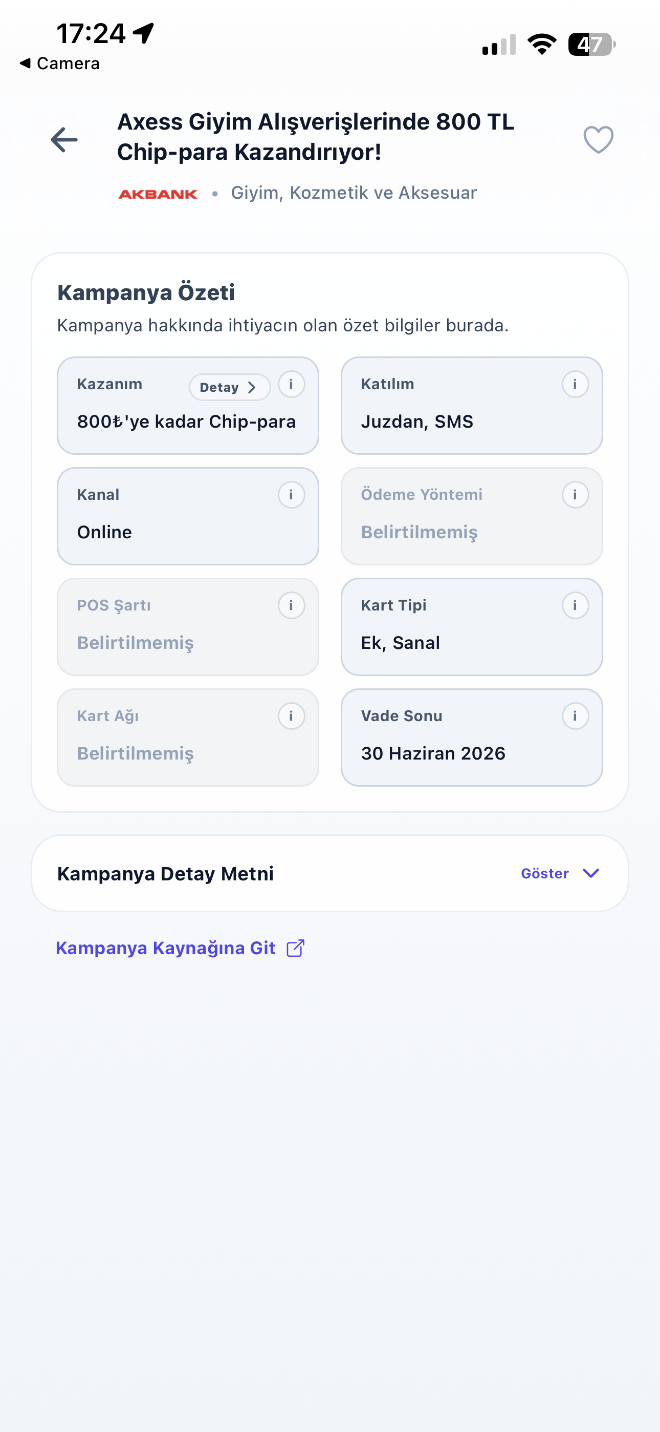 KampanyApp screenshot 9