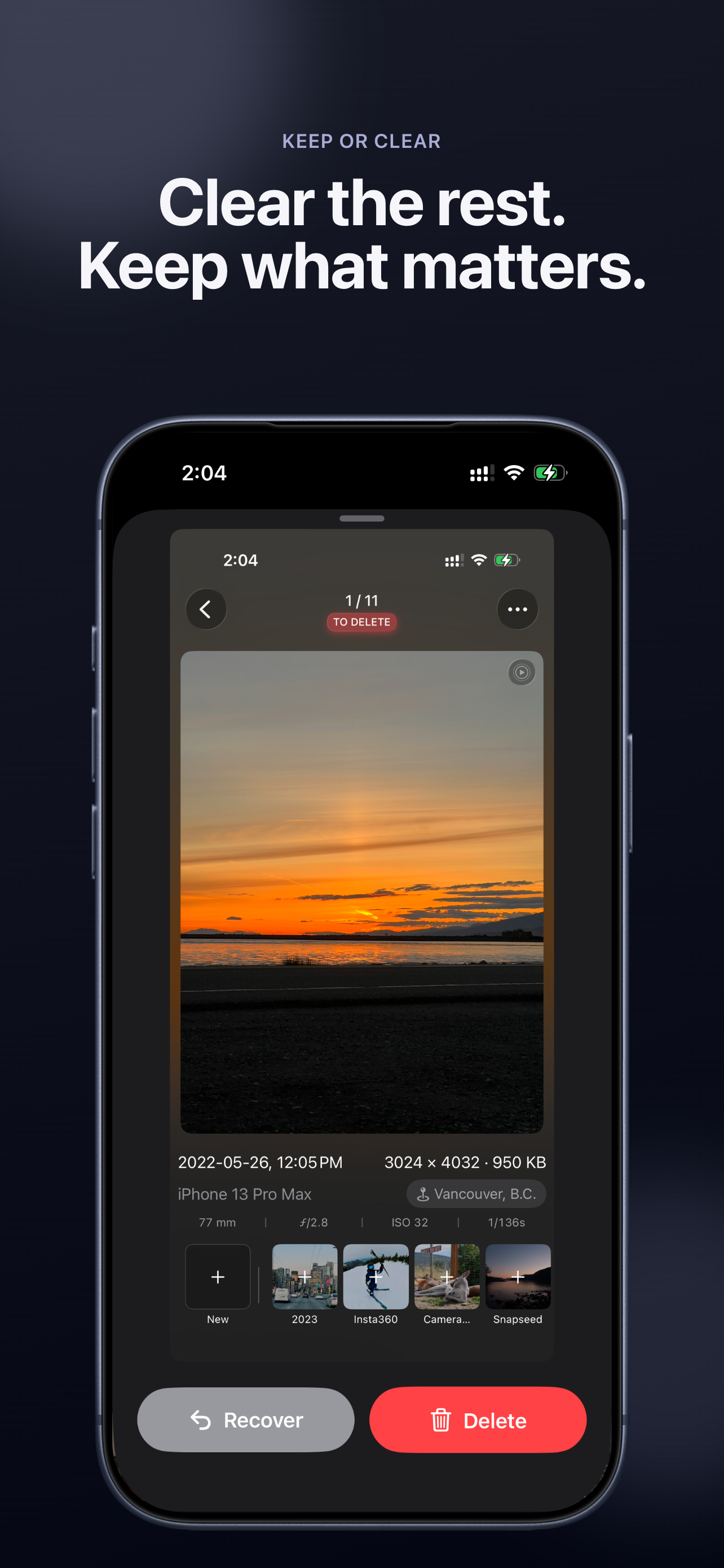 PicSift: Calm Photo Cleaner screenshot 4