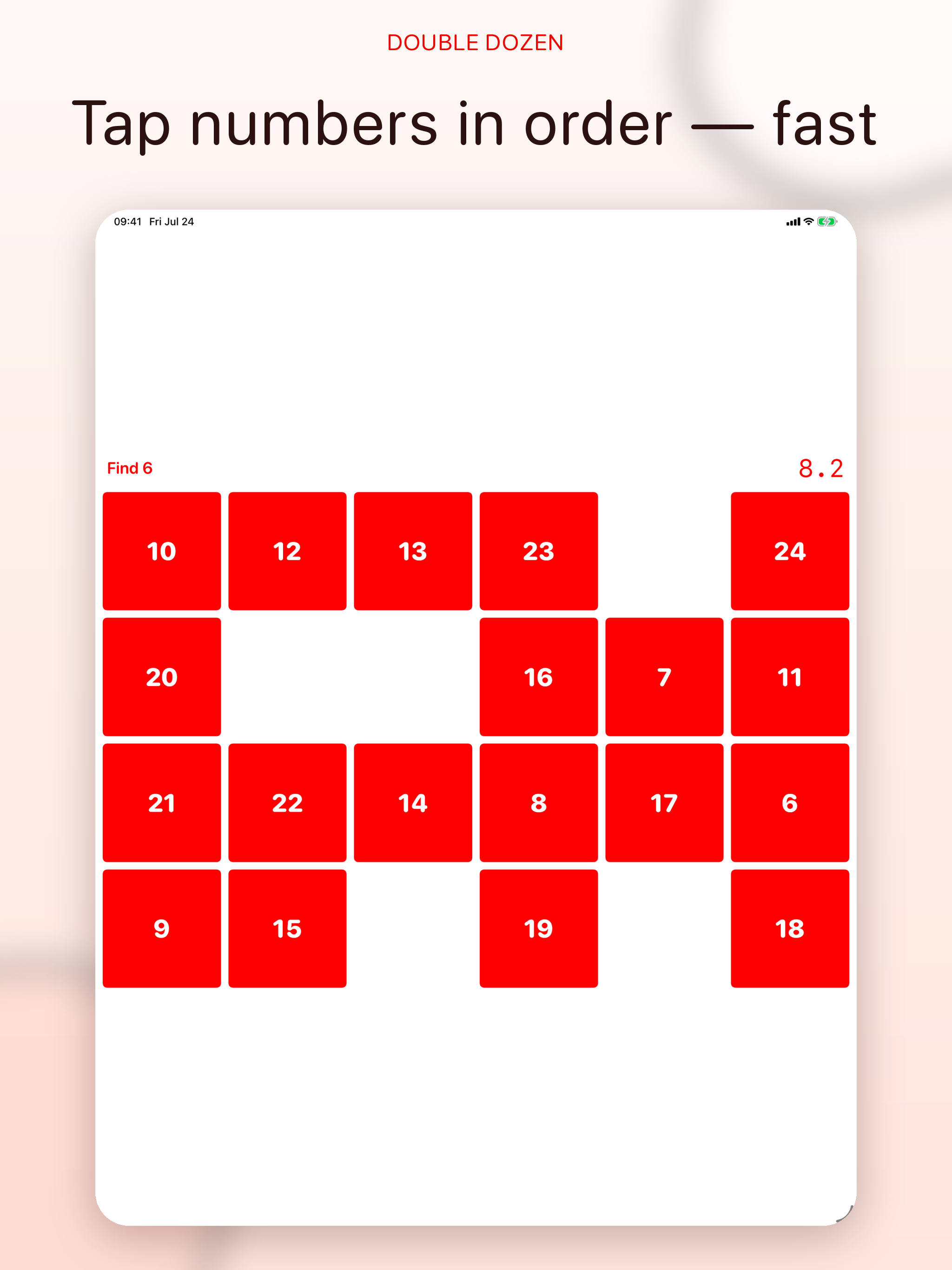 Double Dozen - Tap Speed Game screenshot 7
