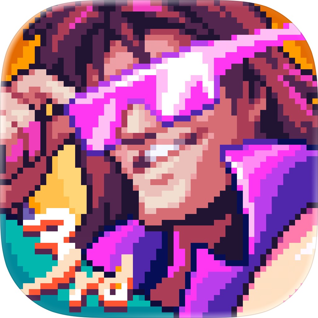Apple App Store cover for Tap Force: Retro RPG