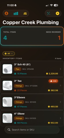 Team Inventory Plus Screenshot 1 of 4