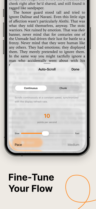 FlowReader - Hands-Free EPUB Screenshot 4 of 7