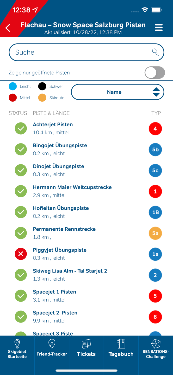 Ski amadé screenshot 5