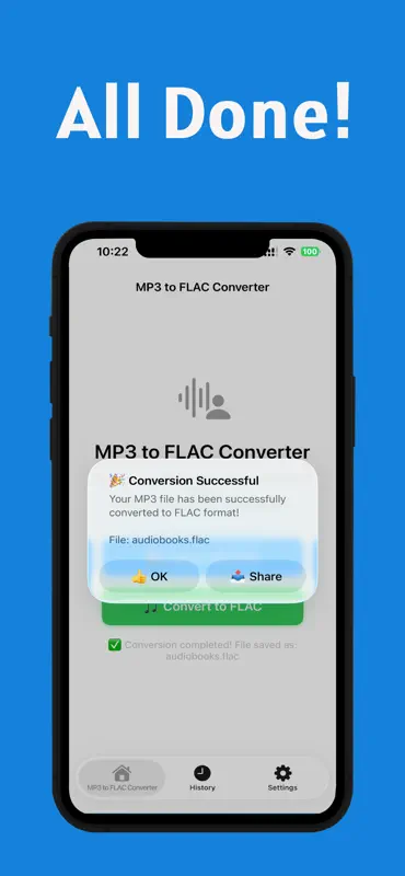Mp3 to Flac Conversion screenshot 2 of 4