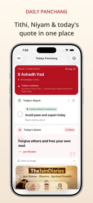 Jain Panchang and Kalyanaks screenshot 2