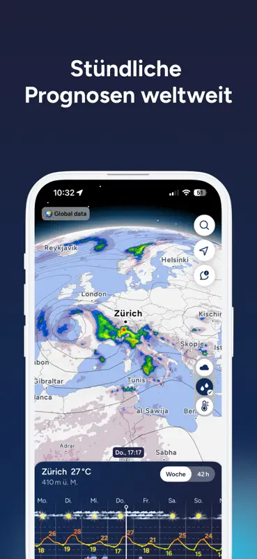 Fluid Meteo – Wetter Prognosen screenshot 3 of 6