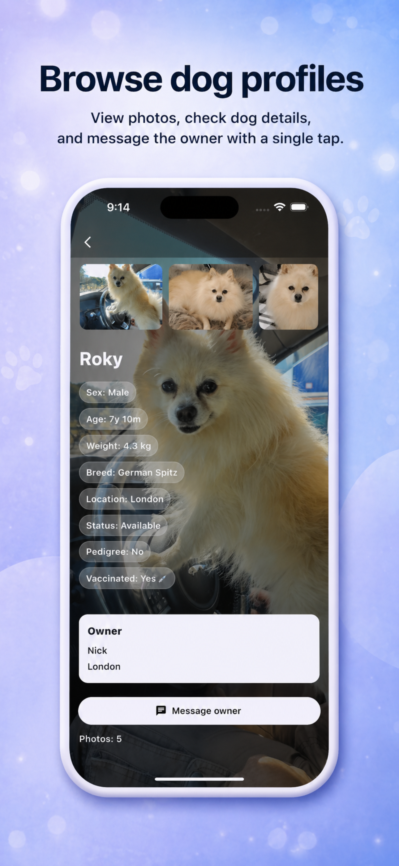 Dogs Dating app screenshot 4
