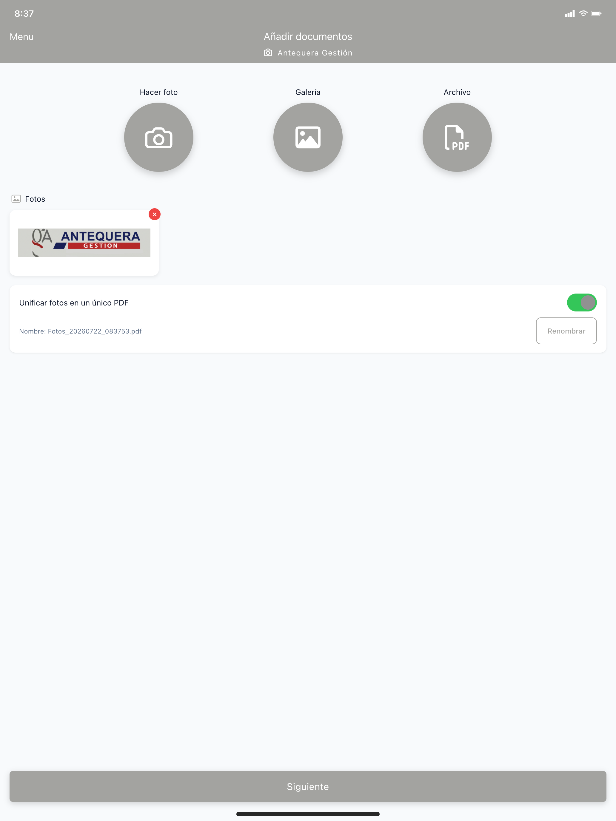 Antequera Gestión screenshot 9