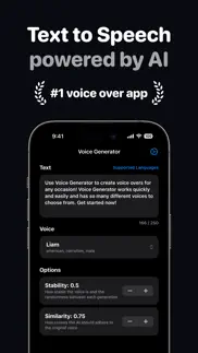 ai text to speech tts voices iphone capturas de pantalla 1