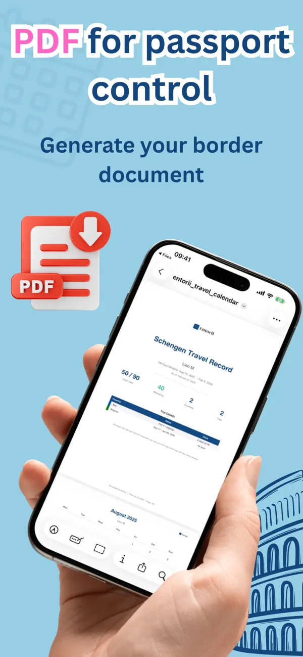 #4. Schengen Calculator - Entorii (iOS) 由: LMT Digital Creations
