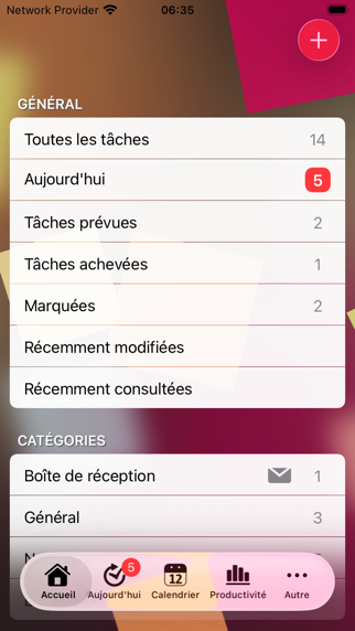 Screenshot #1 pour Tempodo: Tâches & Calendrier