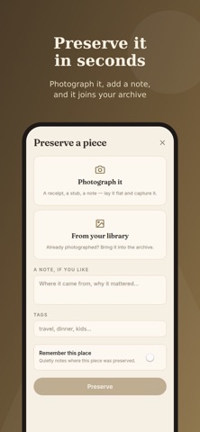 Vestige: Ephemeral Archive Screenshot 3 of 8