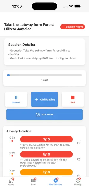 Habituate: CBT Exposure Guide screenshot 4