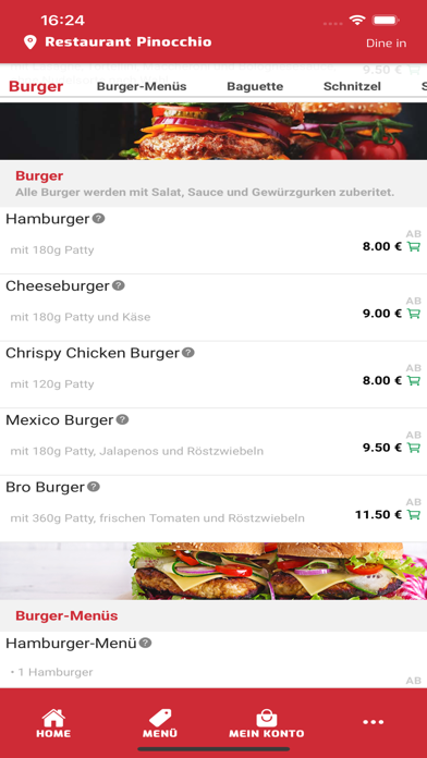 Restaurant Pinocchio Screenshot 3 - AppWisp.com Restaurant Pinocchio Screenshot 3 - AppWisp.com