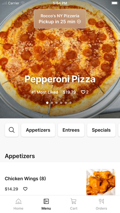 Rocco's NY Pizzeria Screenshot