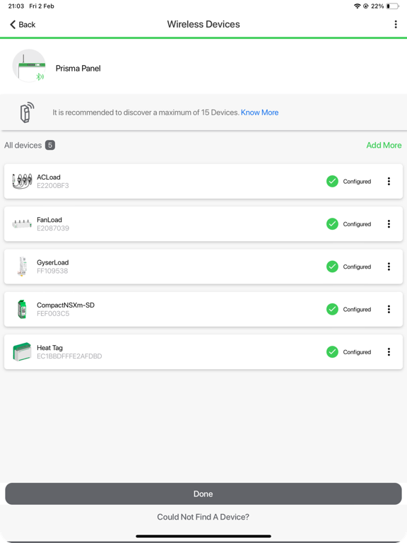 Screenshot #5 pour EcoStruxure Power Commission
