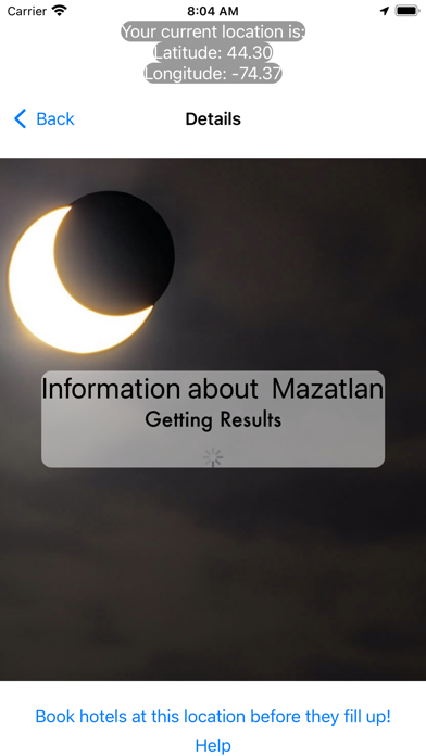 Eclipse 2024 Screenshot