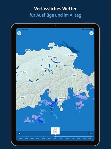 SRF Meteo - Wetter Schweiz iPad screenshot 2